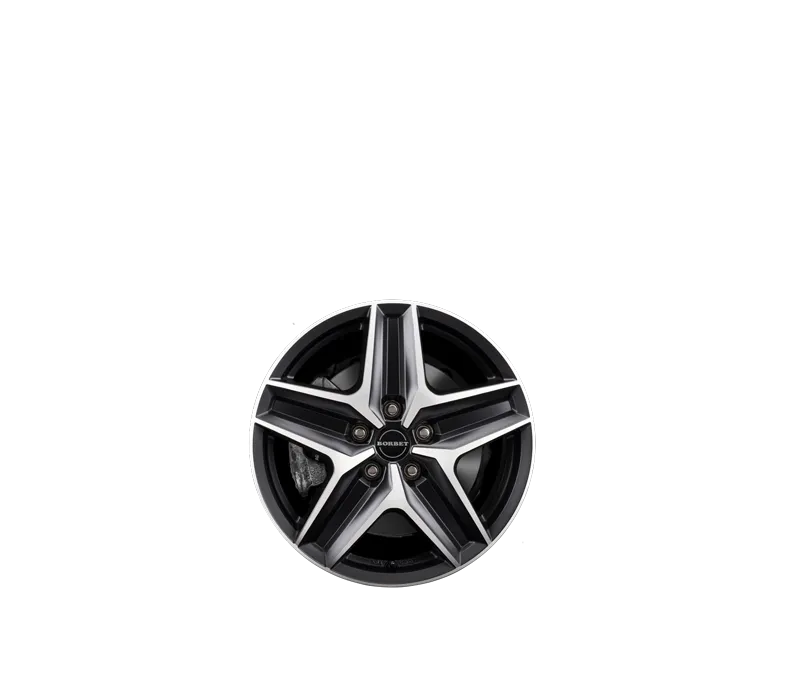 BORBET CWZ black polished matt