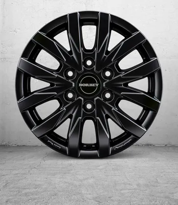 BORBET CW6 16  black matt 1