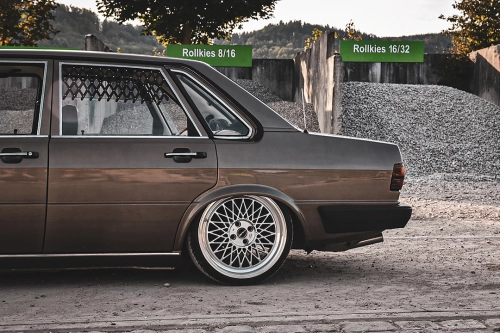 BORBET B wheel silver Retro