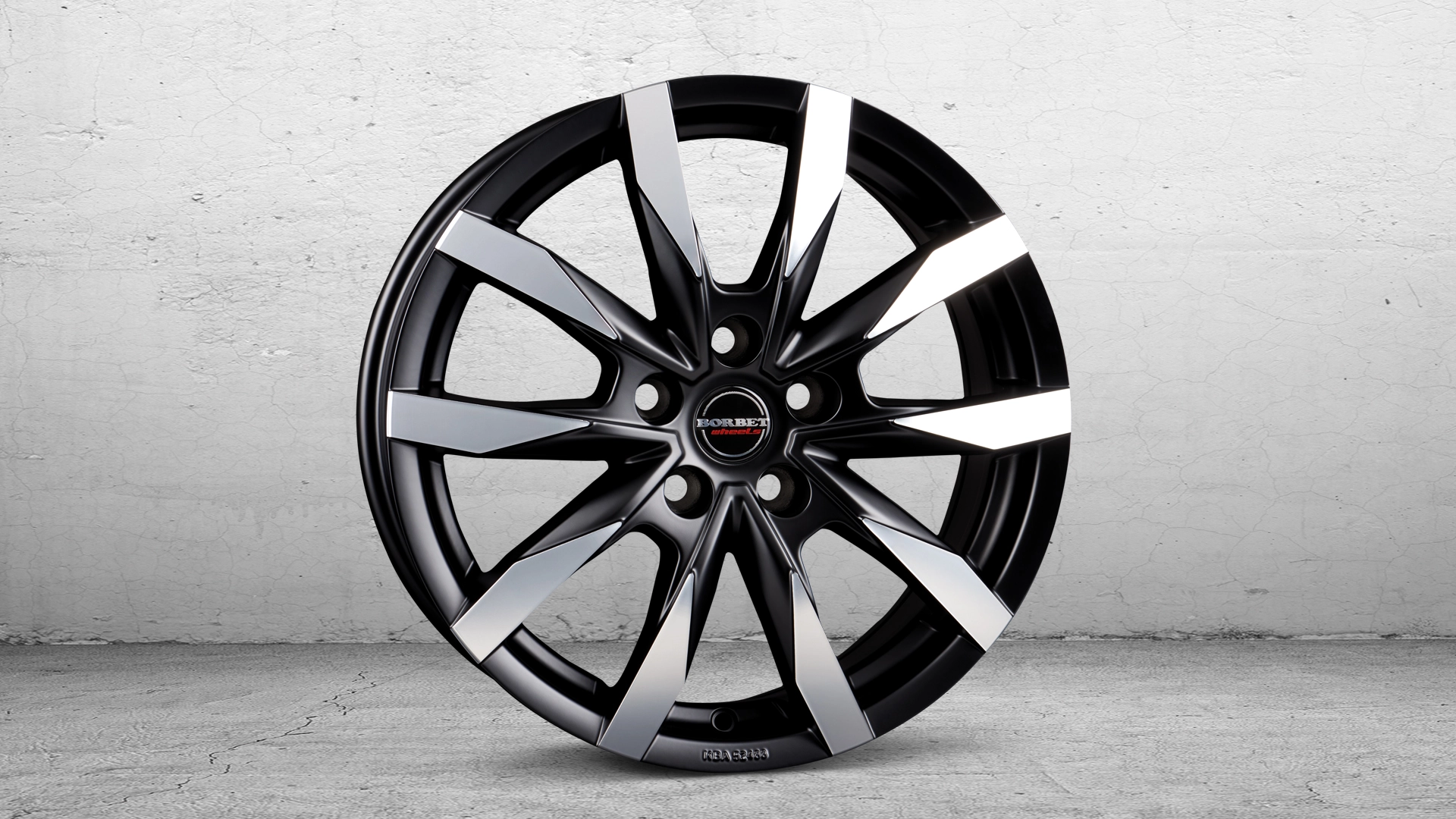 BORBET CW5 black pol matt