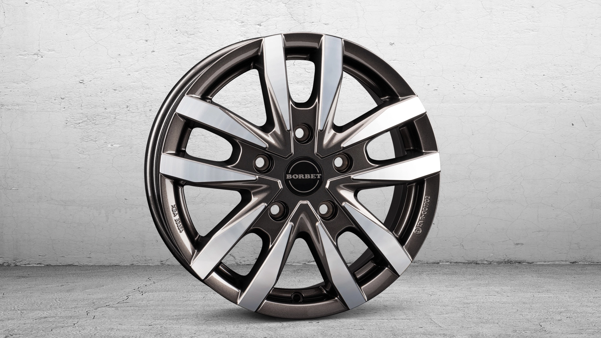 BORBET CW5 16  mistral pol. glossy