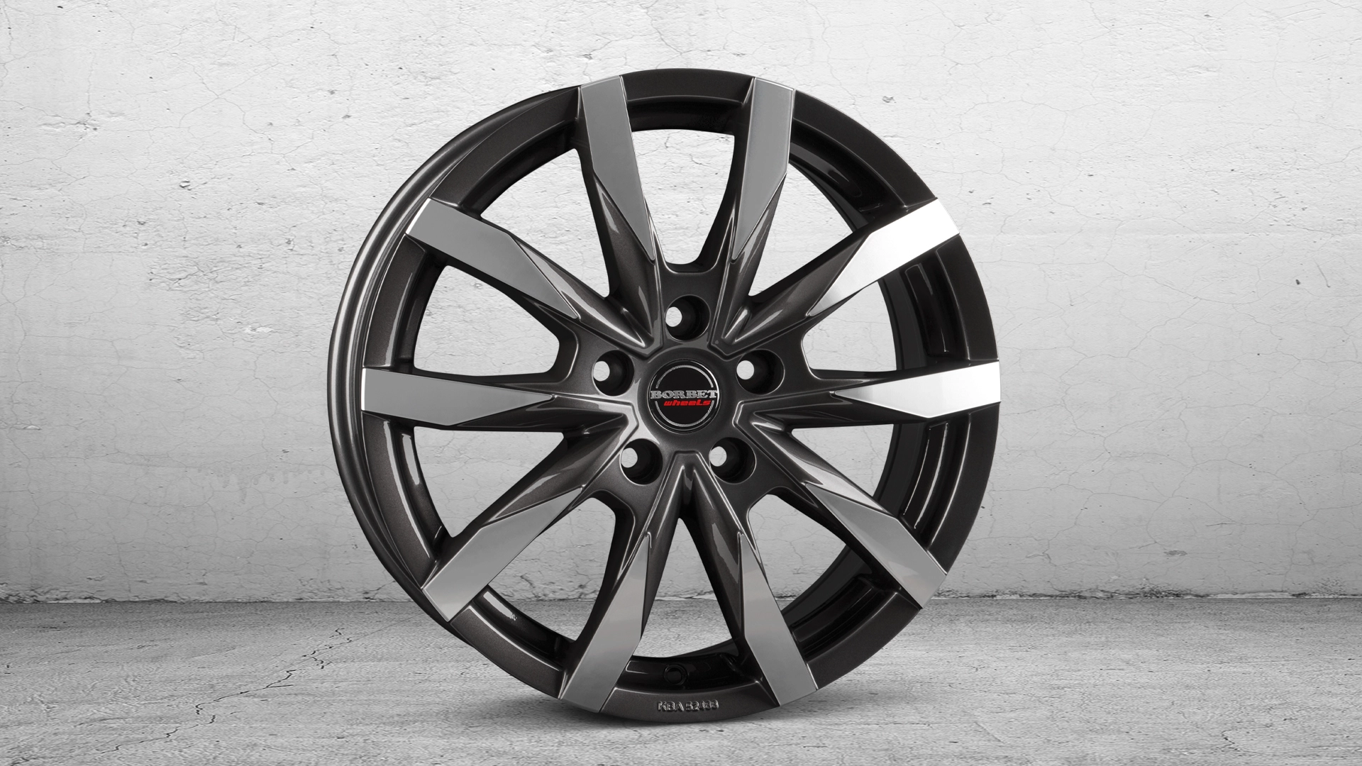 BORBET CW5 mistral ant pol glossy