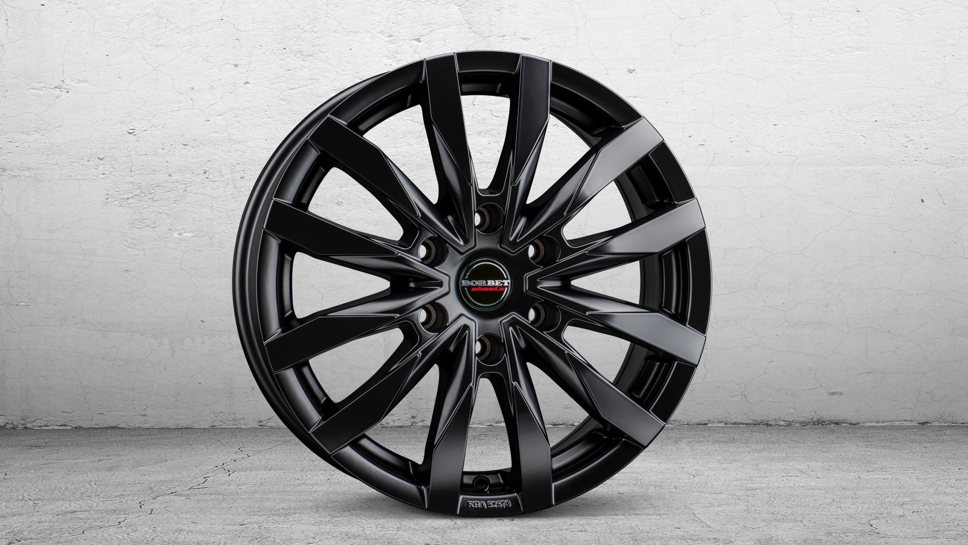 BORBET CW6 18  black matt NEU