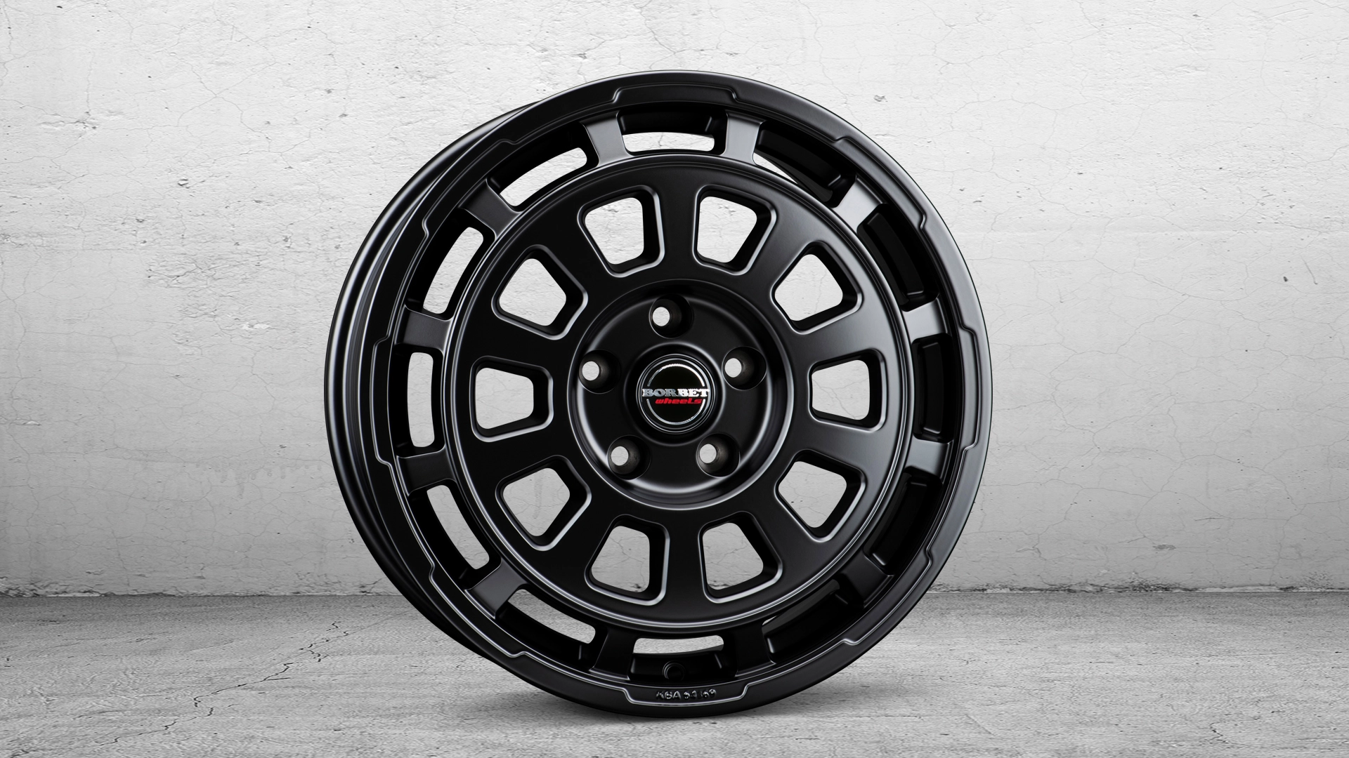 CW7 8,5x18 black matt NEU 2