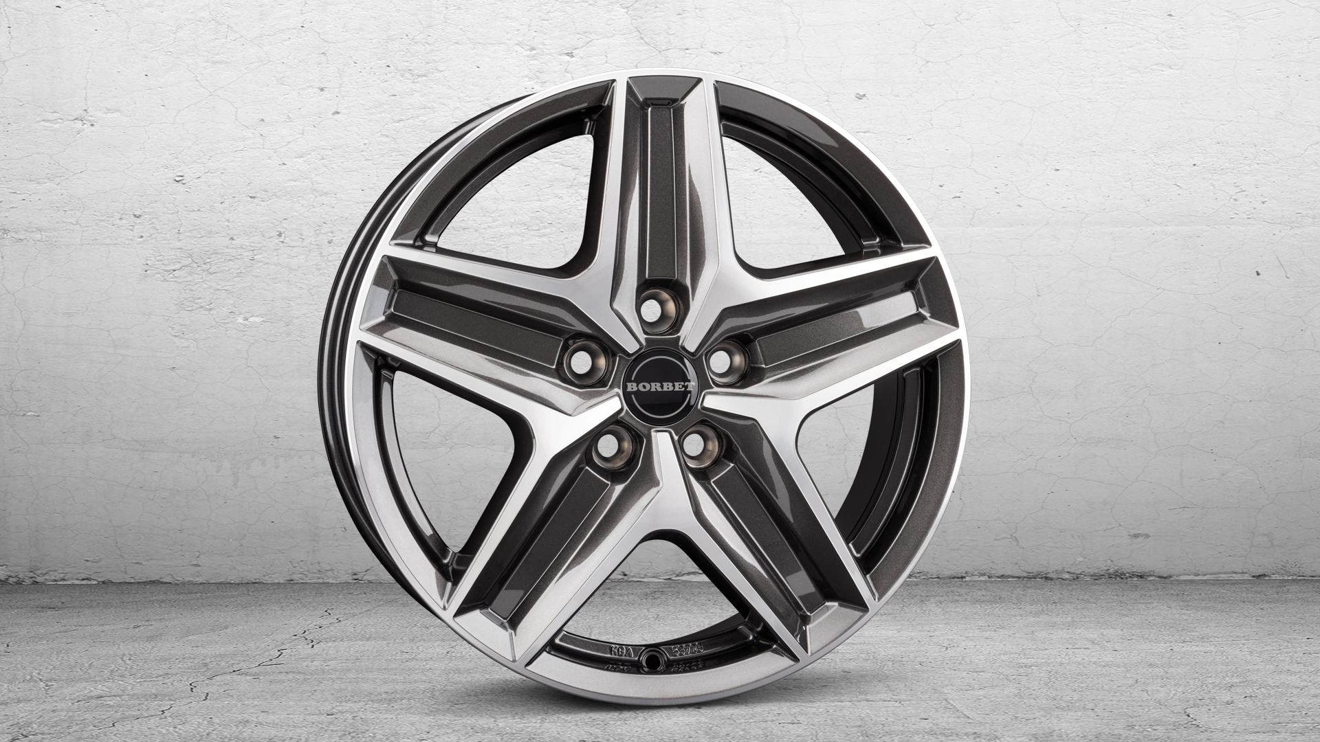 BORBET CWZ mistral ant pol glossy