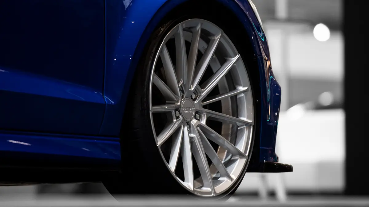 BORBET FB2 silver Audi A3 wheel