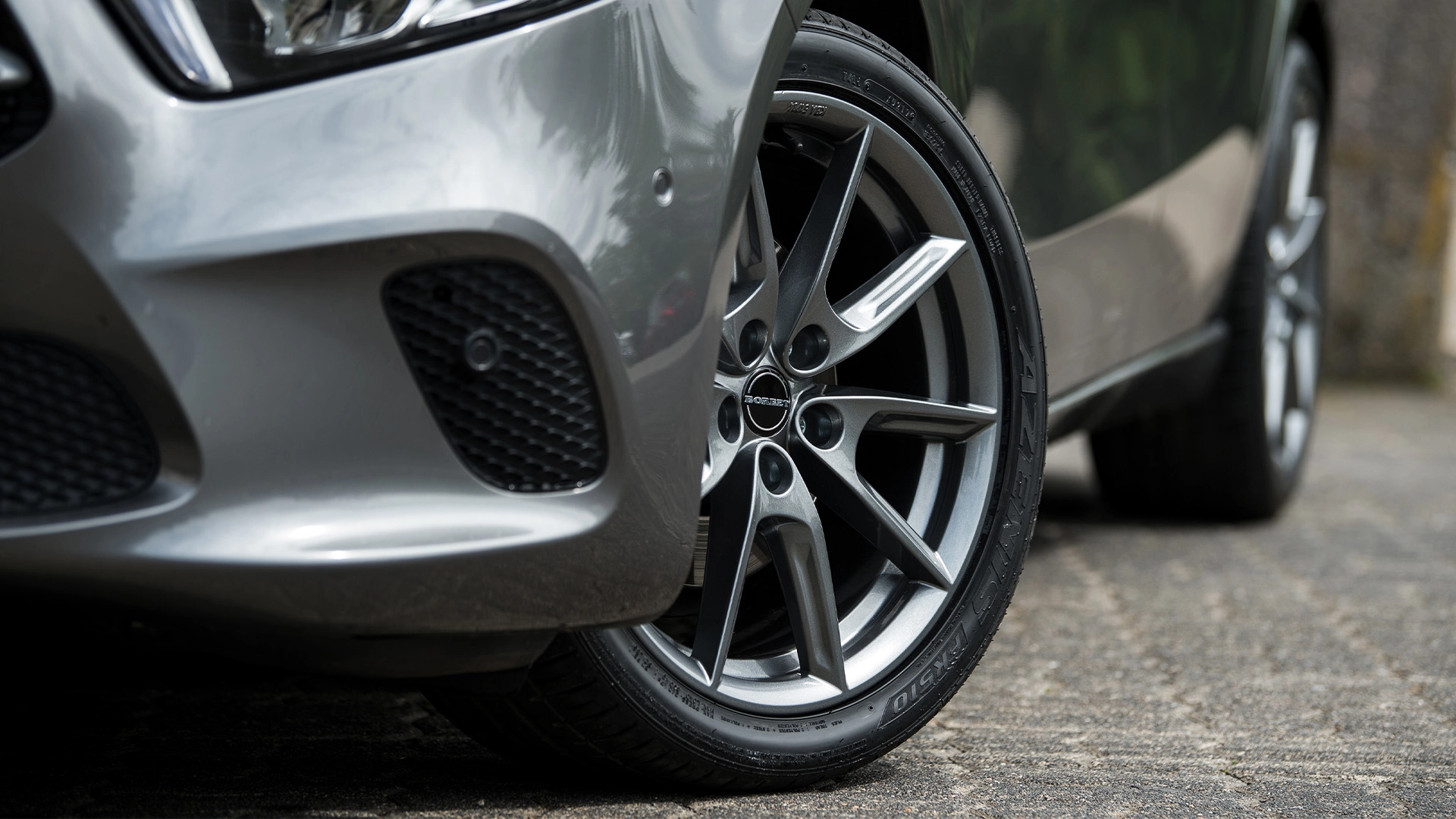 BORBET LX18 LX19 grey glossy Fahrzeug