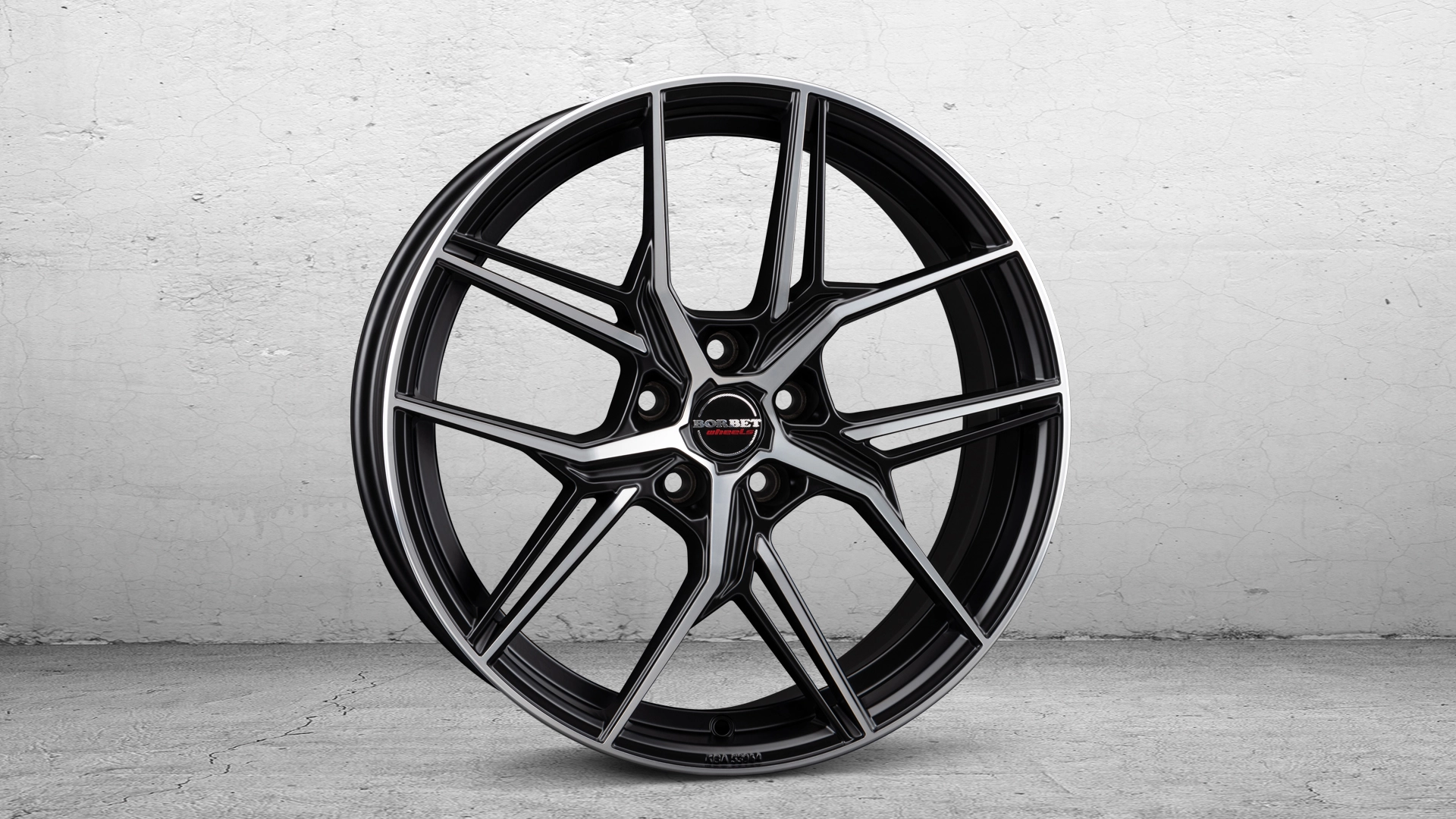 BORBET QX black pol matt