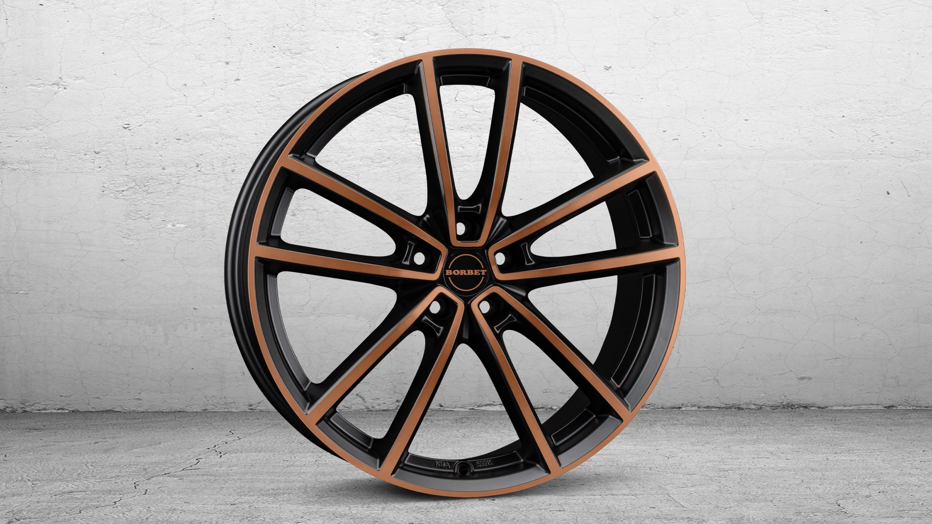 BORBET W black coppel pol matt