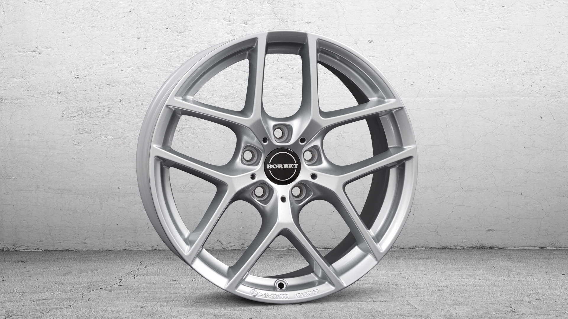 BORBET Y crystal silver BMW