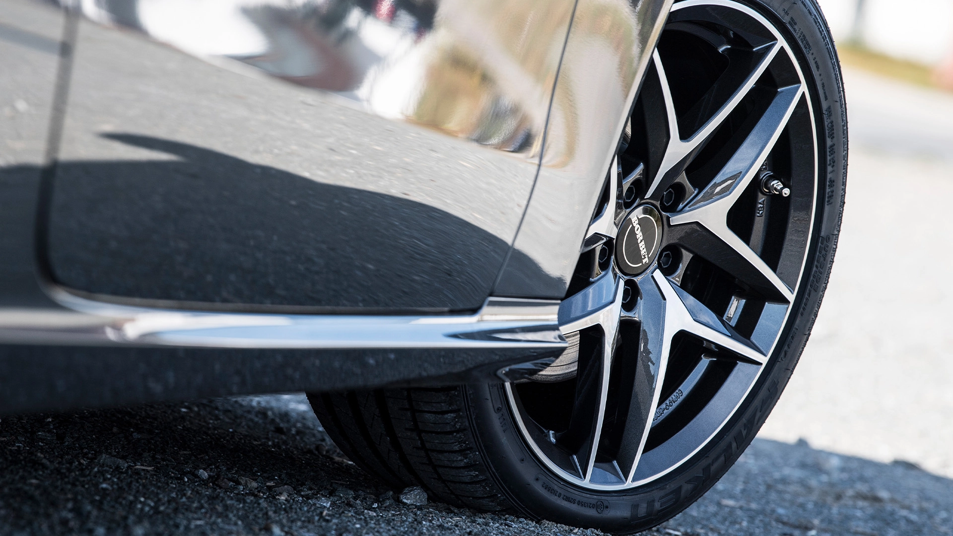 BORBET Z mistral anthracite polished glossy Mercedes E Coupe