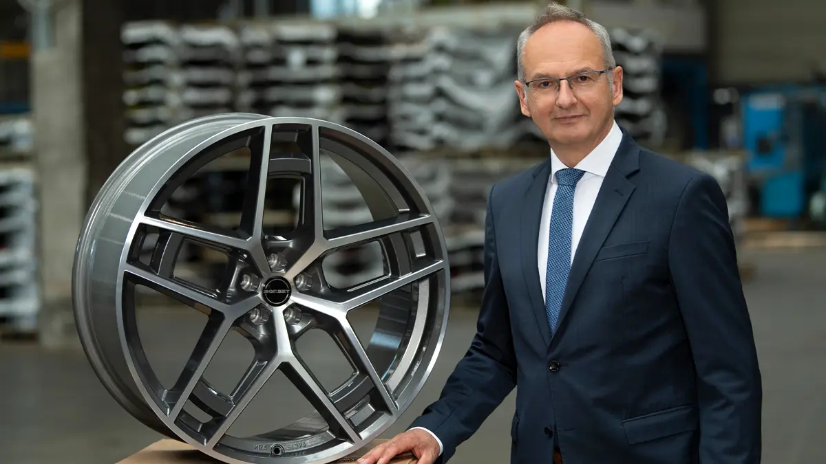 BORBET CEO Burkhard Plett