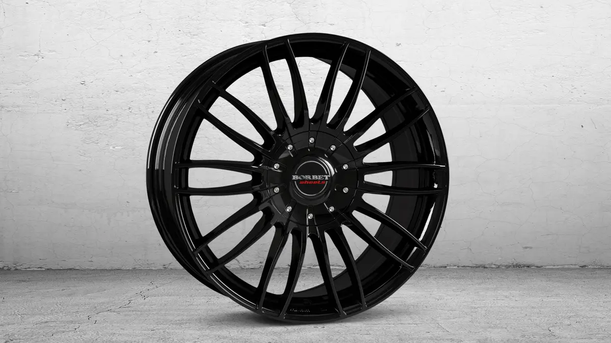 BORBET CW3 black glossy Premium