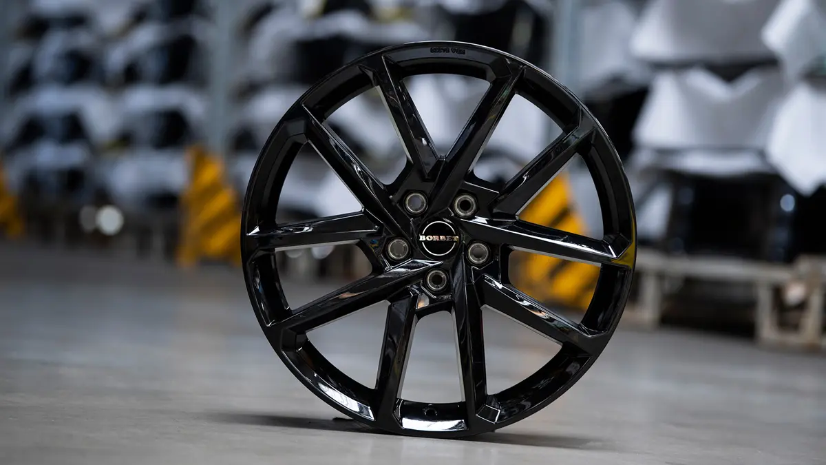 BORBET N black glossy Querformat