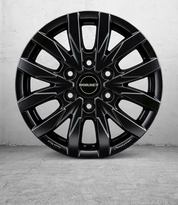 BORBET CW6 16  black matt 1