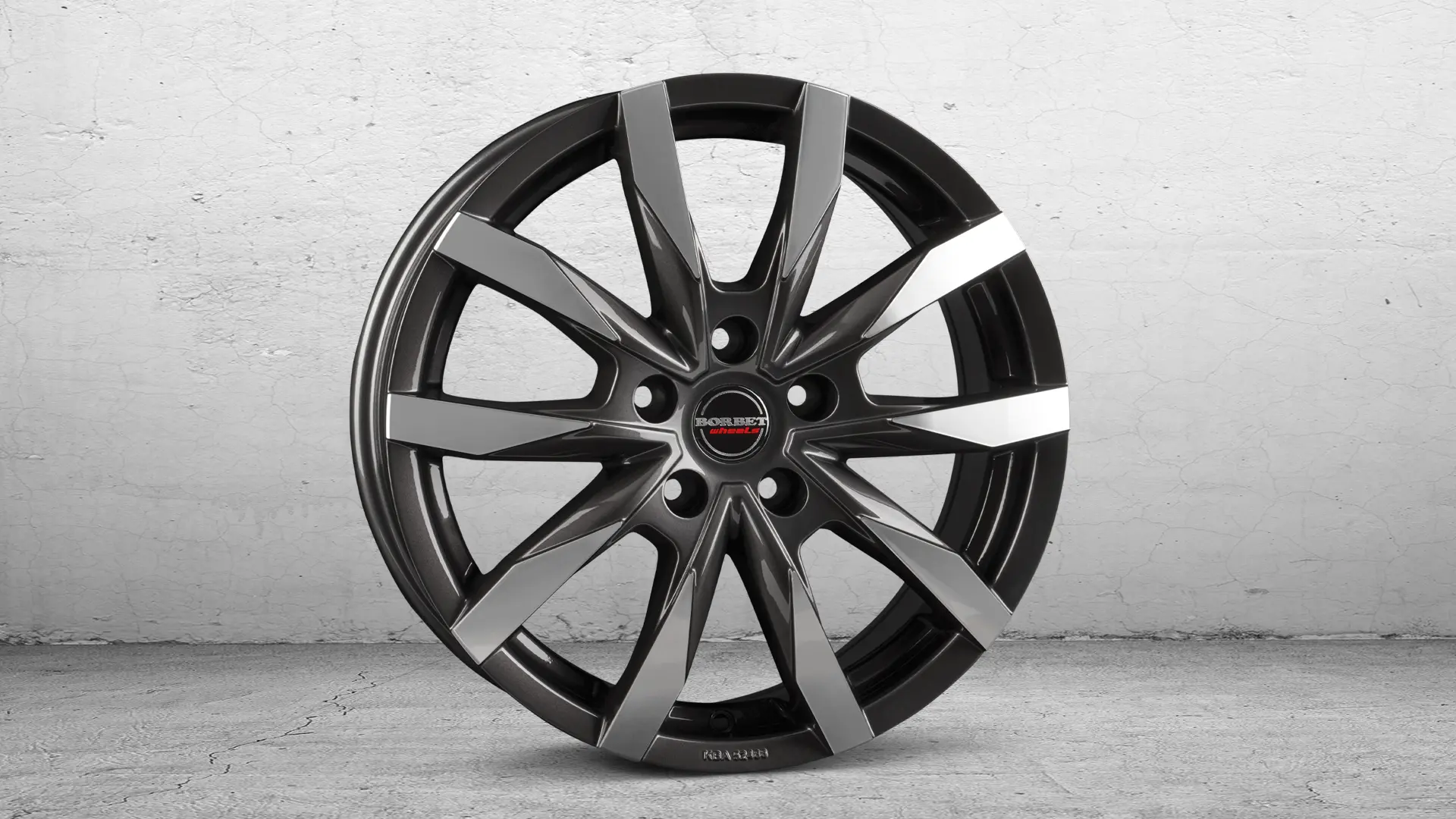 BORBET CW5 mistral ant pol glossy