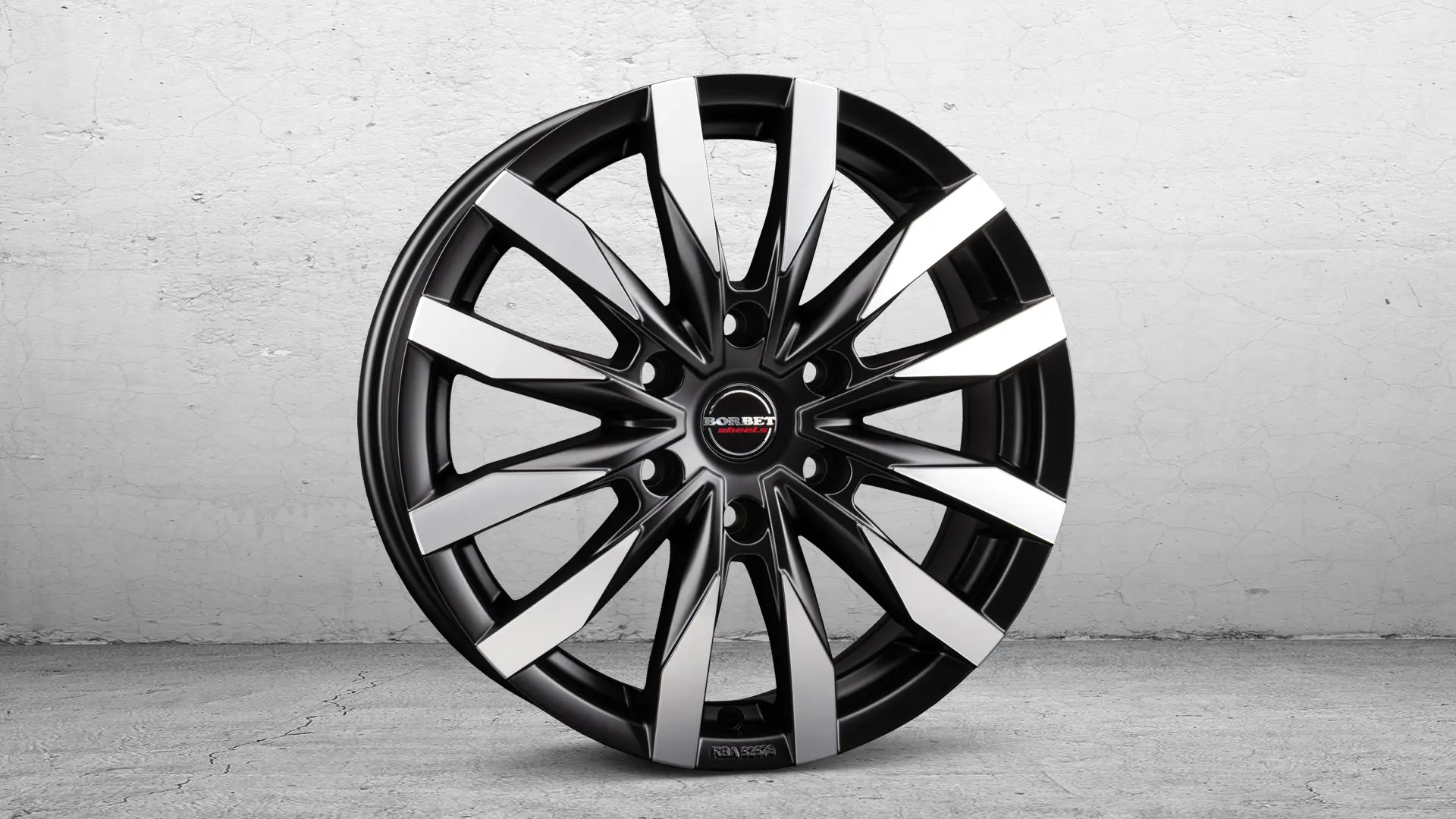 BORBET CW6 18  black matt pol