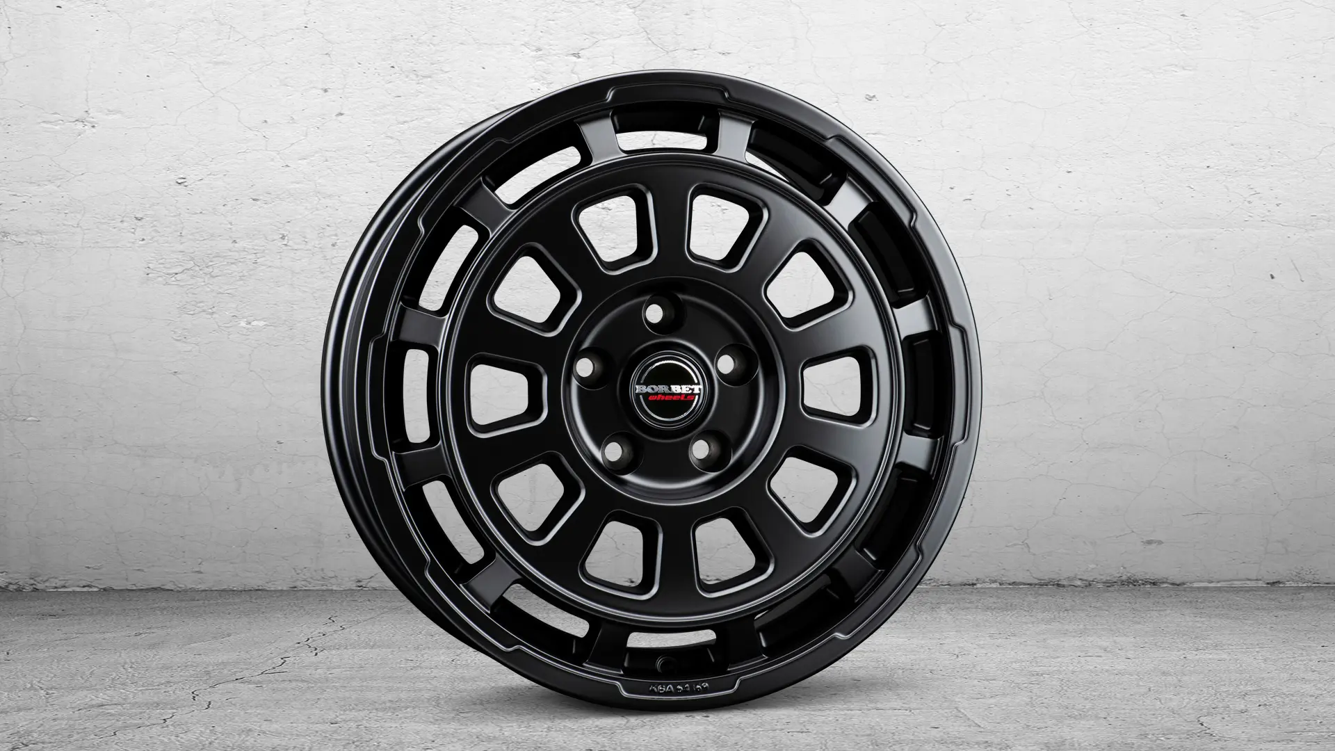 CW7 8,5x18 black matt NEU 2