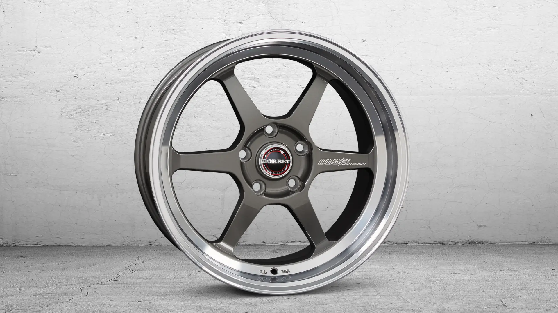 BORBET DB8GT graphite rim pol