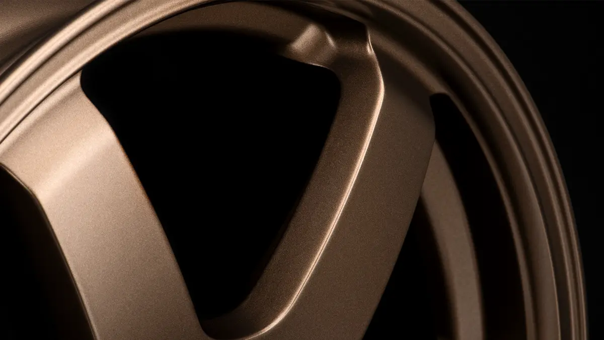 BORBET DB8GT2 4-Loch Felge bronce matt Detail