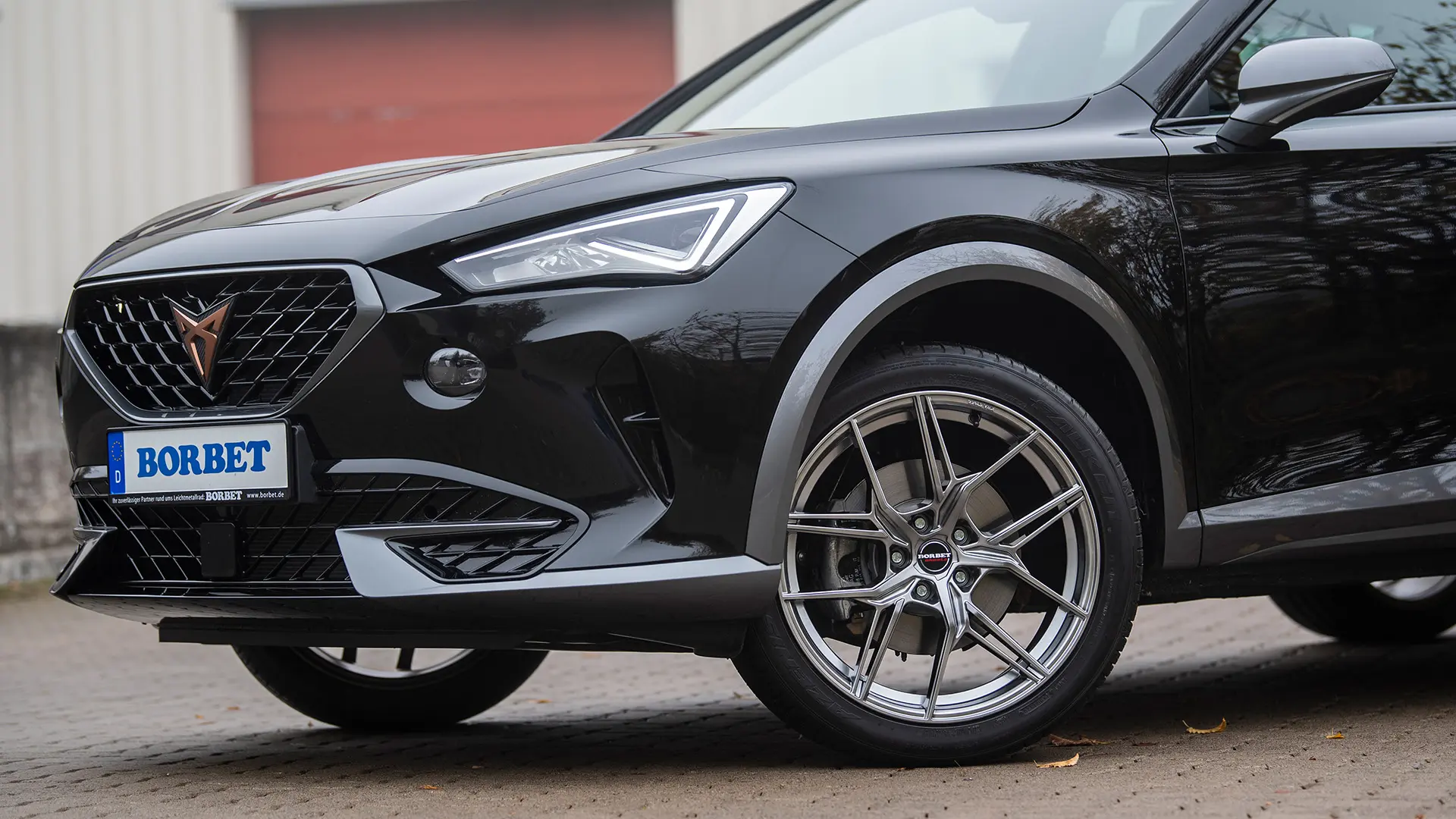 BORBET QX hyper black silver Cupra Formentor