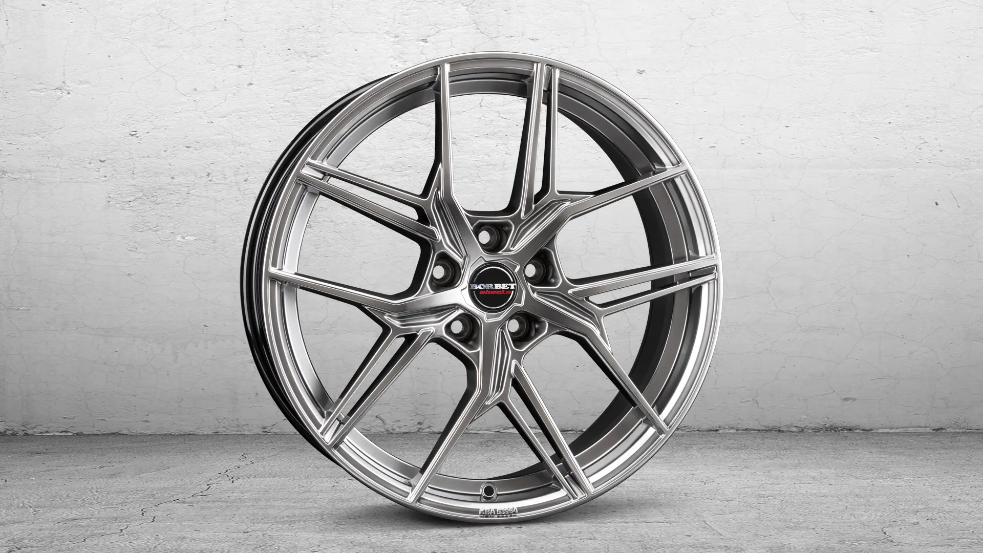 BORBET QX hyper black silver