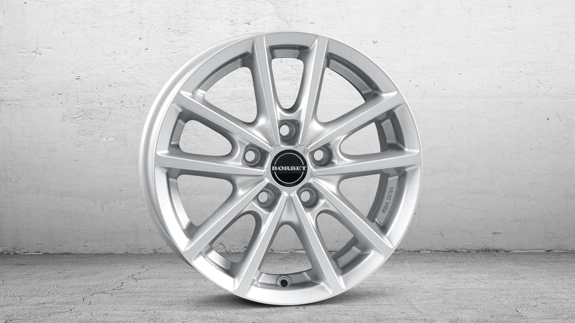 BORBET W crystal silver 15 