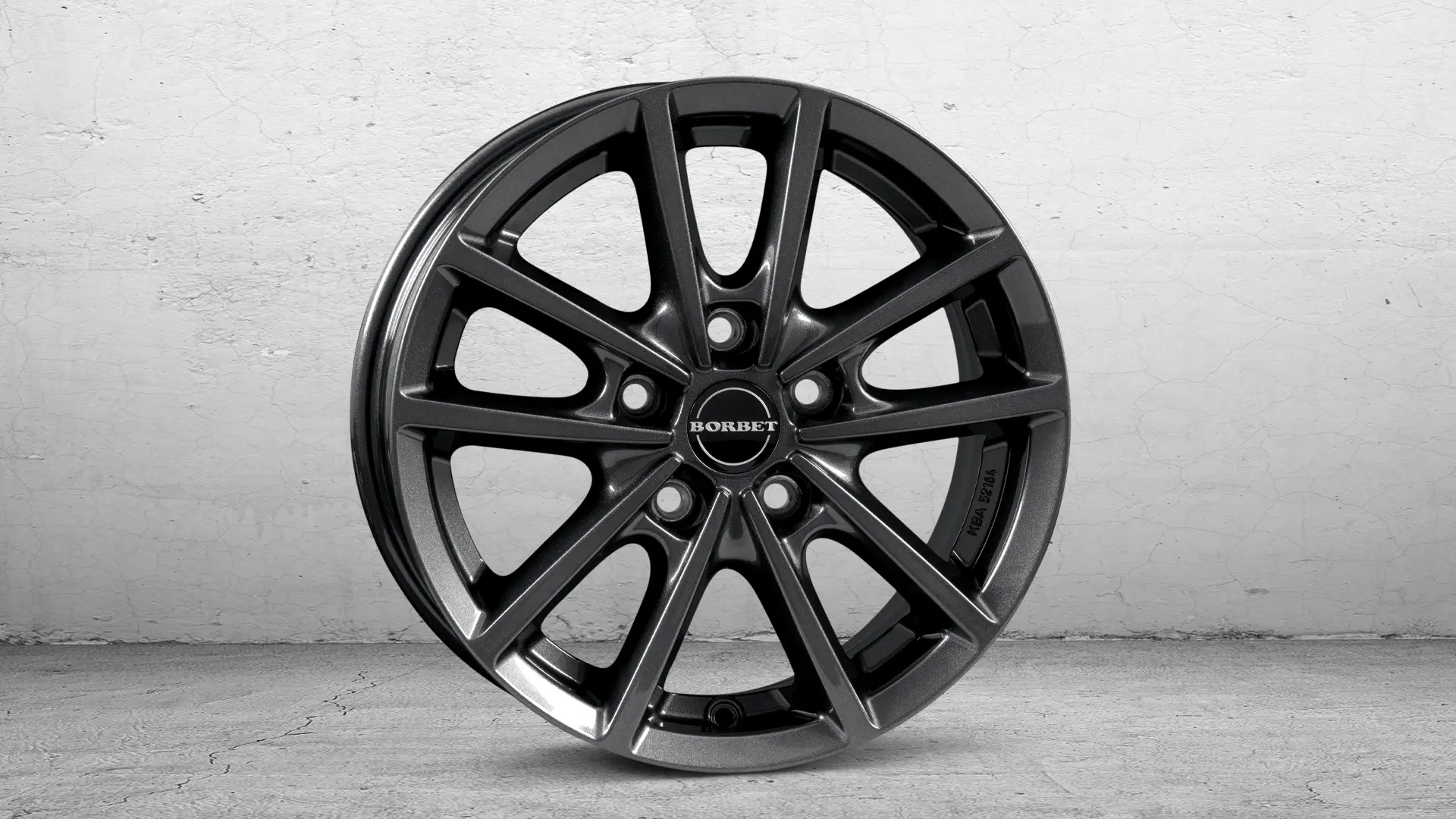 BORBET W mistral ant glossy15 