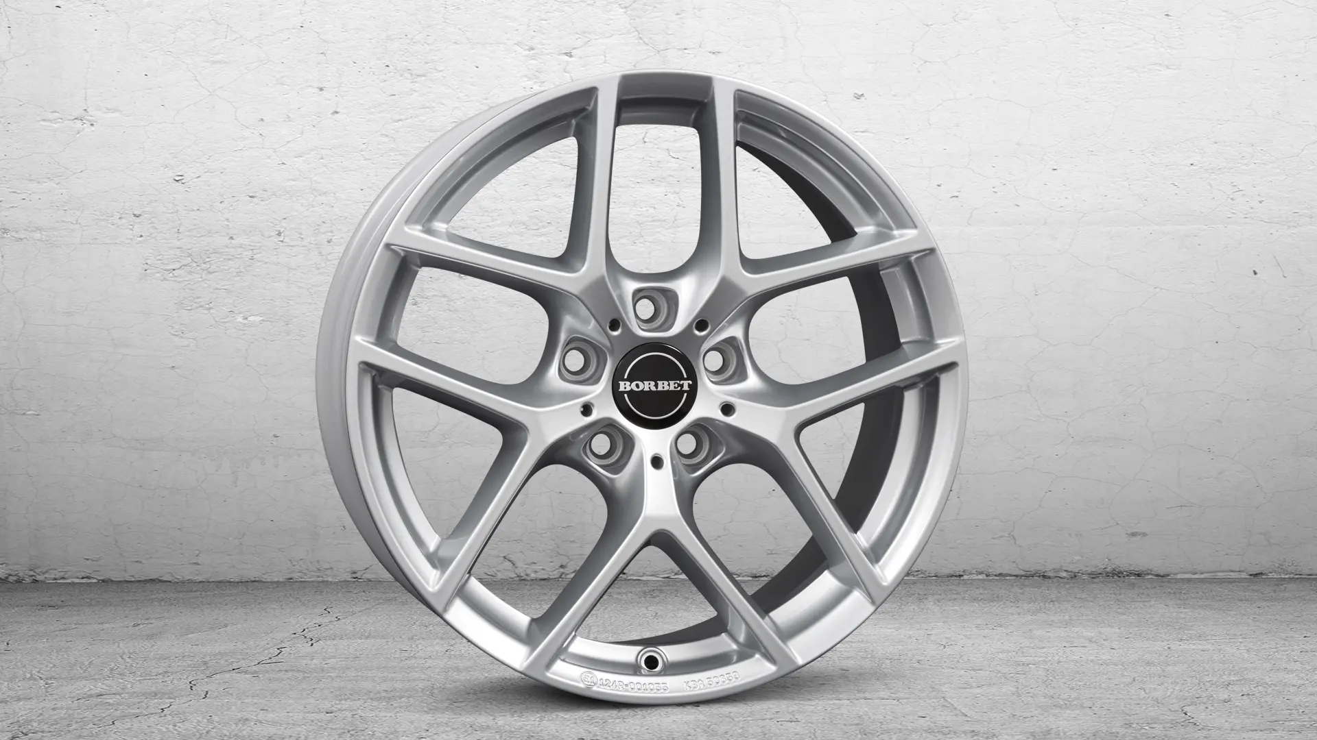 BORBET Y crystal silver BMW